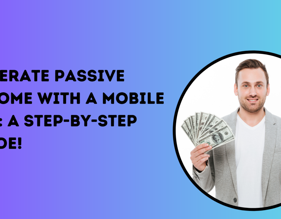 Income with mobile app