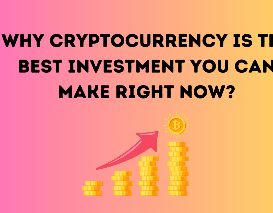 Cryptocurrency Is the Best Investment.